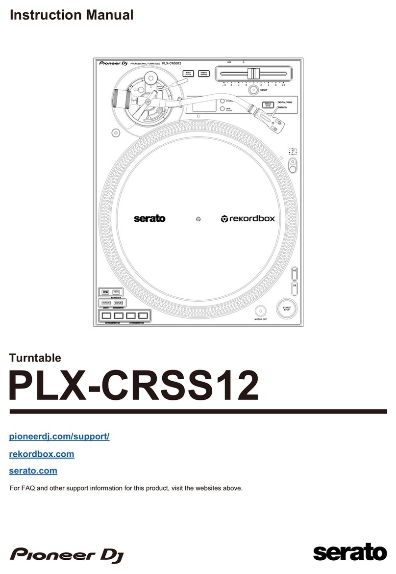 PIONEER DJ PLX-CRSS12 instruction manual