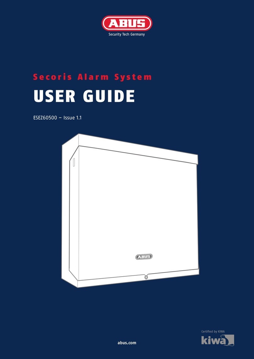 Abus Secoris ESEZ60500 User manual Abus Secoris ESEZ60500 User manual