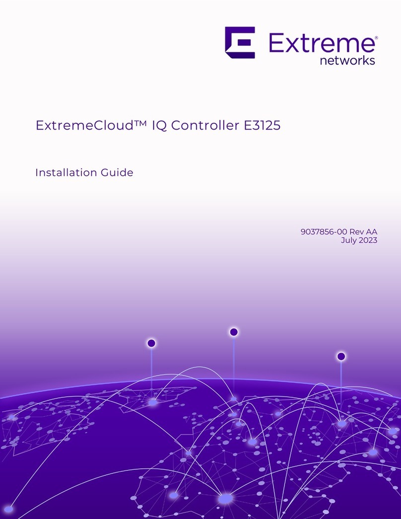 Extreme Networks ExtremeCloud E3125 installation guide