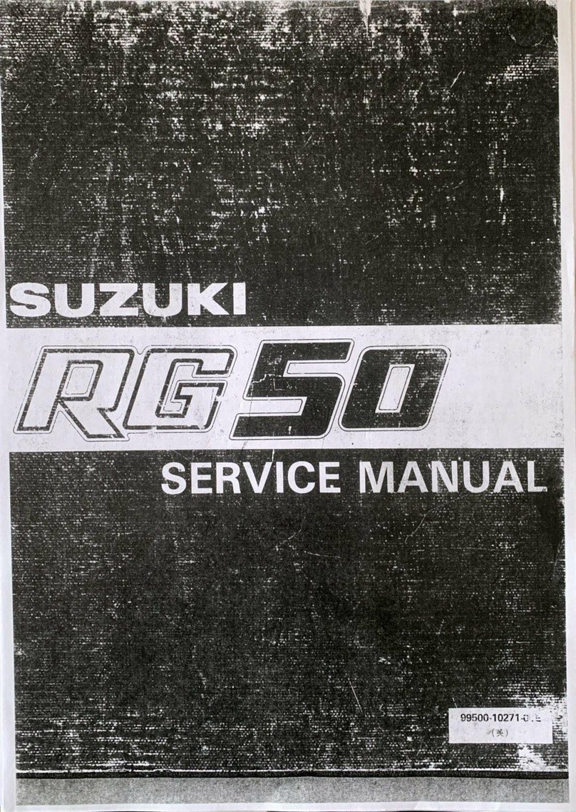 Suzuki RG50 Service manual