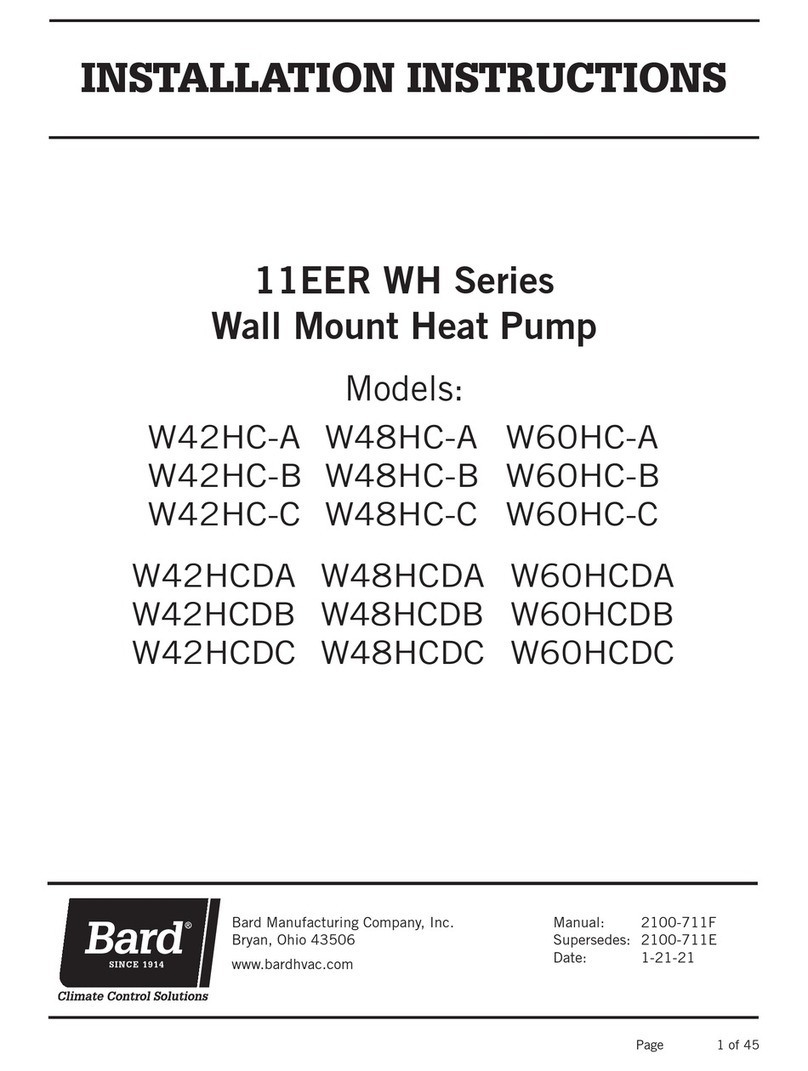 Bard W42HC-A User manual