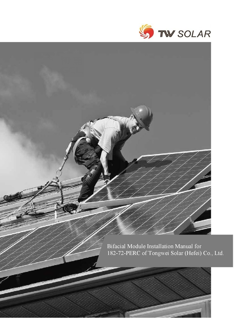 TW SOLAR 182-72-PERC installation manual