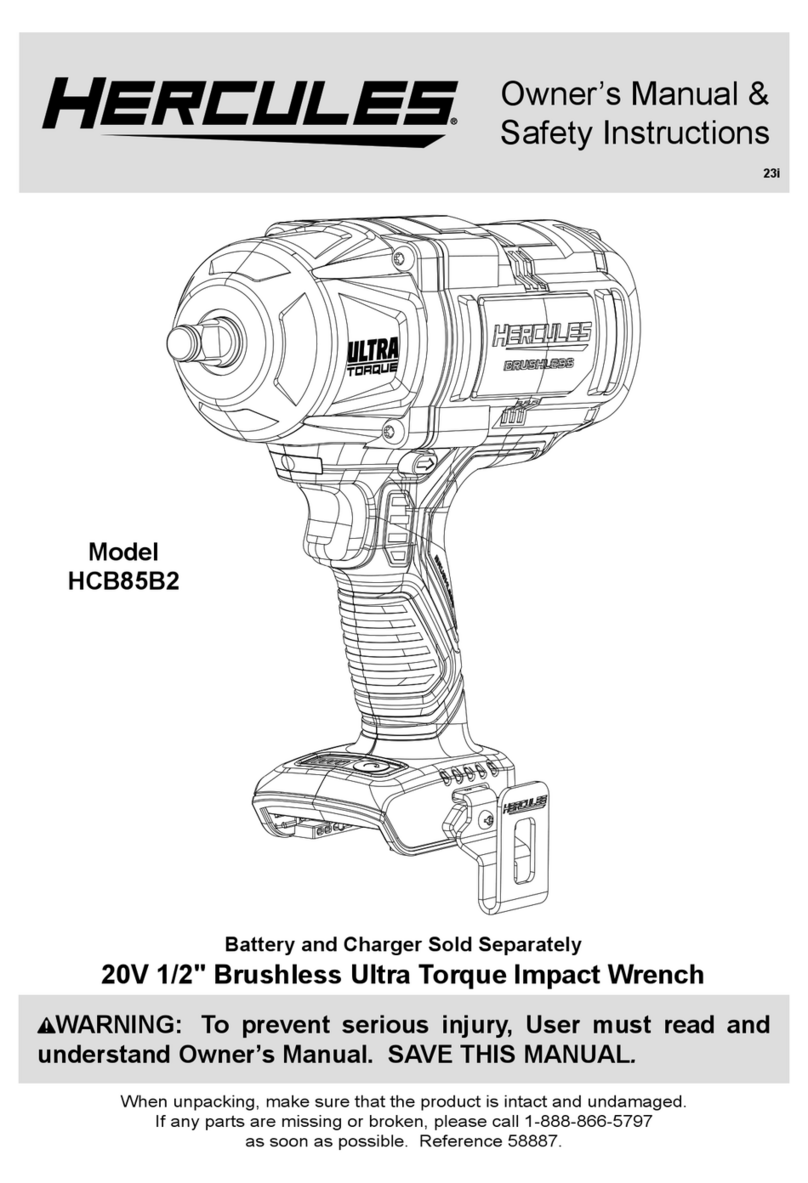 Hercules HCB85B2 Assembly instructions