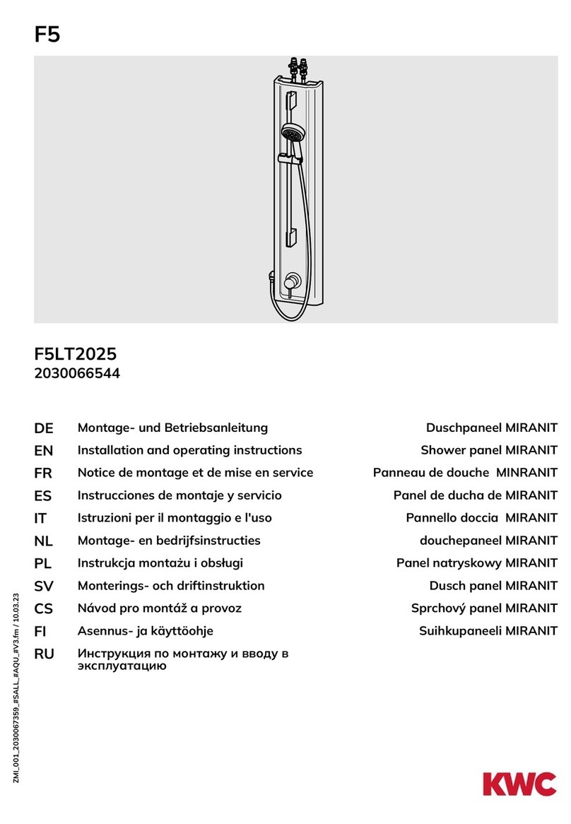 KWC MIRANIT F5LT2025 User manual