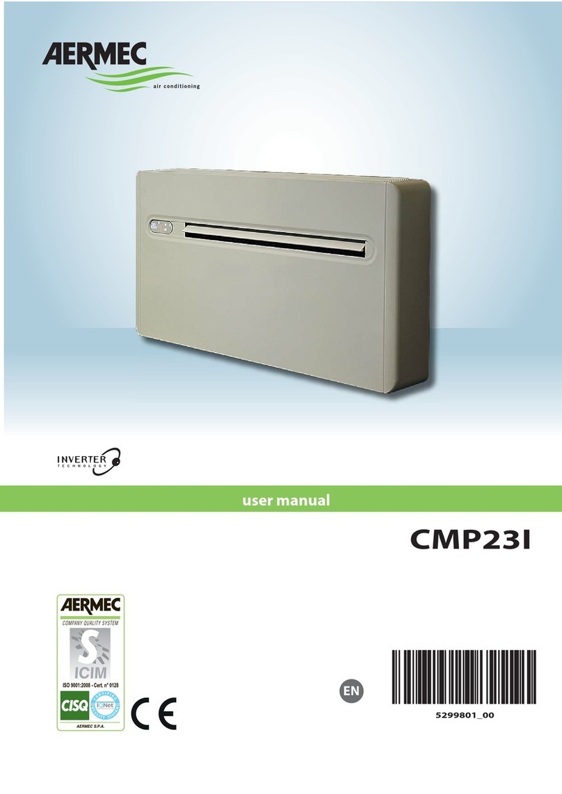 AERMEC CMP23I User manual