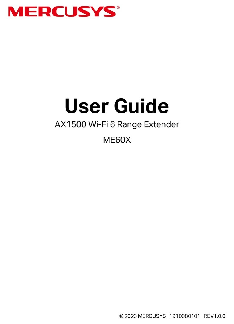 Mercusys ME60X user guide