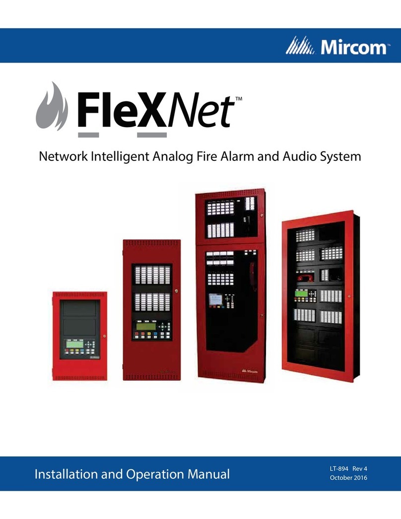 Mircom FleXNet FNC-2000 User manual