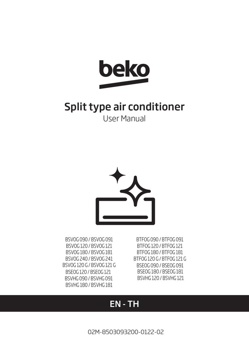 Beko BSVOG 090 user manual