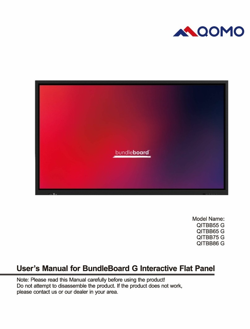 Qomo BUNDLEBOARD G PANEL User manual