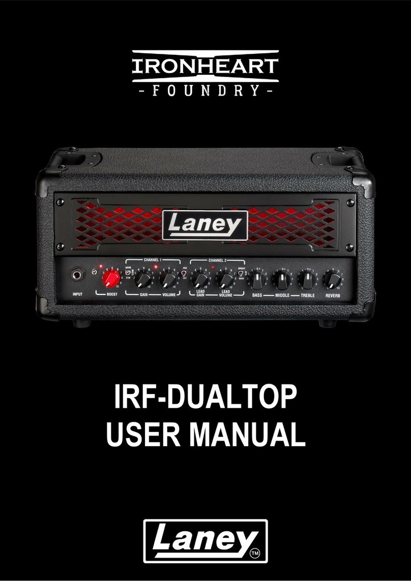 Laney IRONHEART FOUNDRY Series user manual