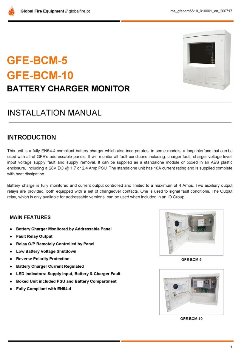 Global Fire Equipment GFE-BCM-10 installation manual