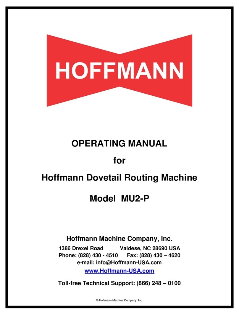 Hoffmann MU2-P User manual