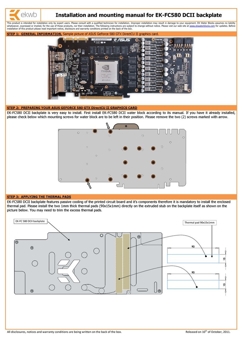 ekwb EK-FC580 DCII Guide
