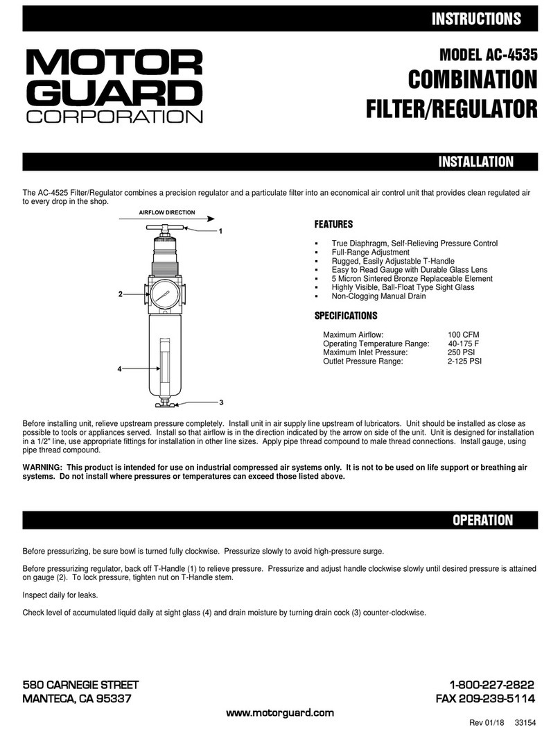 Motor Guard AC-4535 instructions
