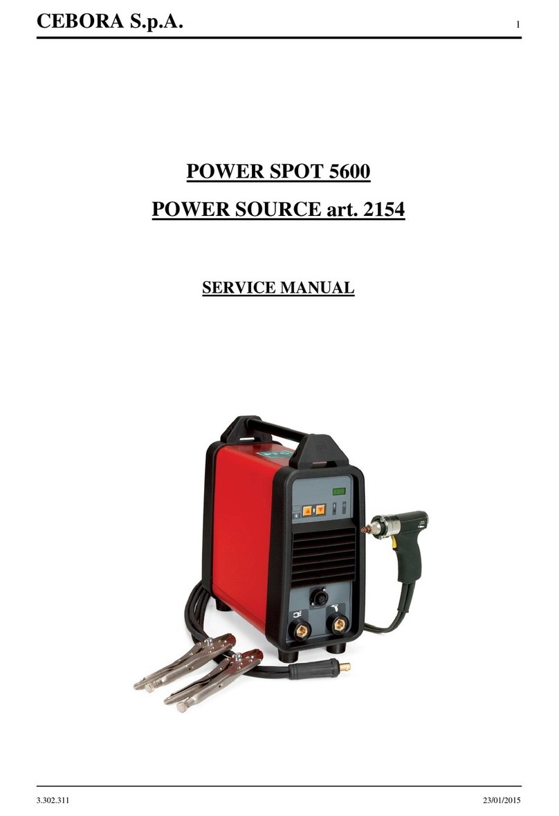 Cebora POWER SPOT 5600 User manual