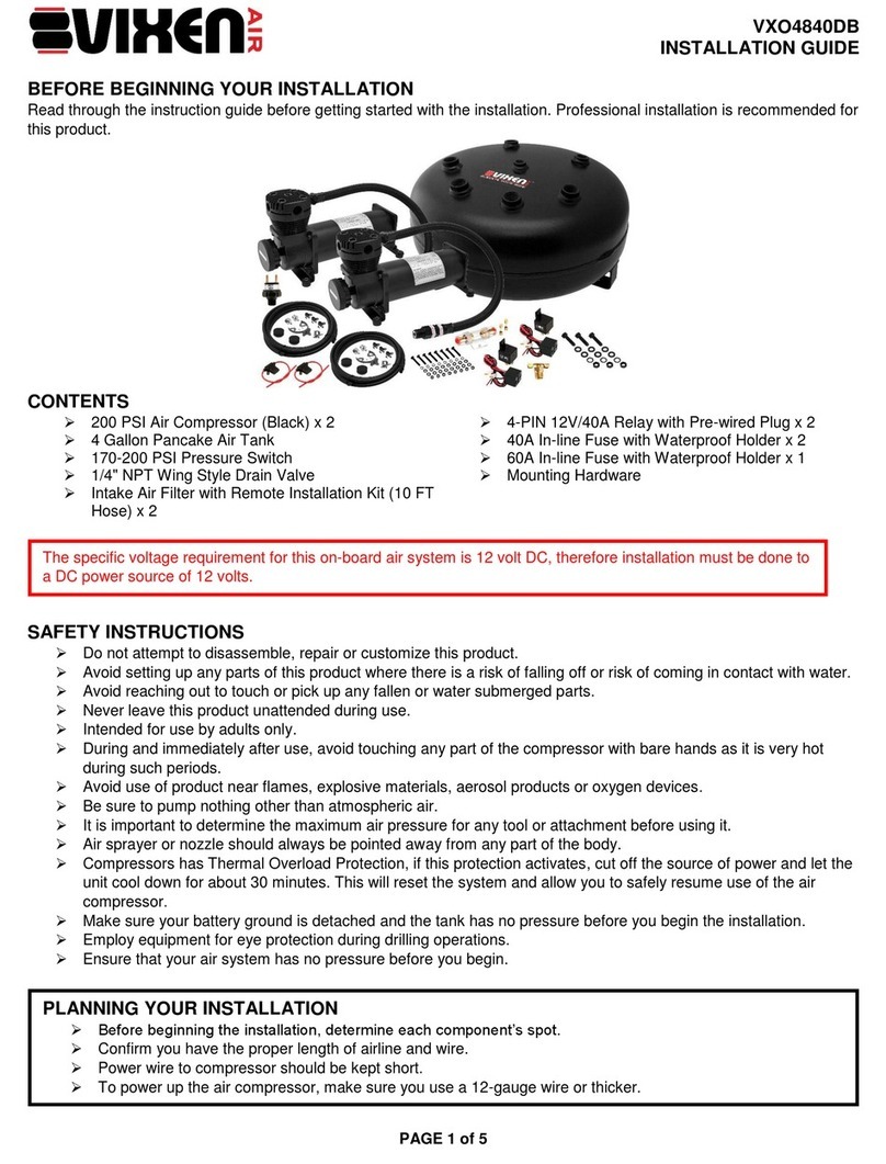 Vixen Air VXO4840DB installation guide