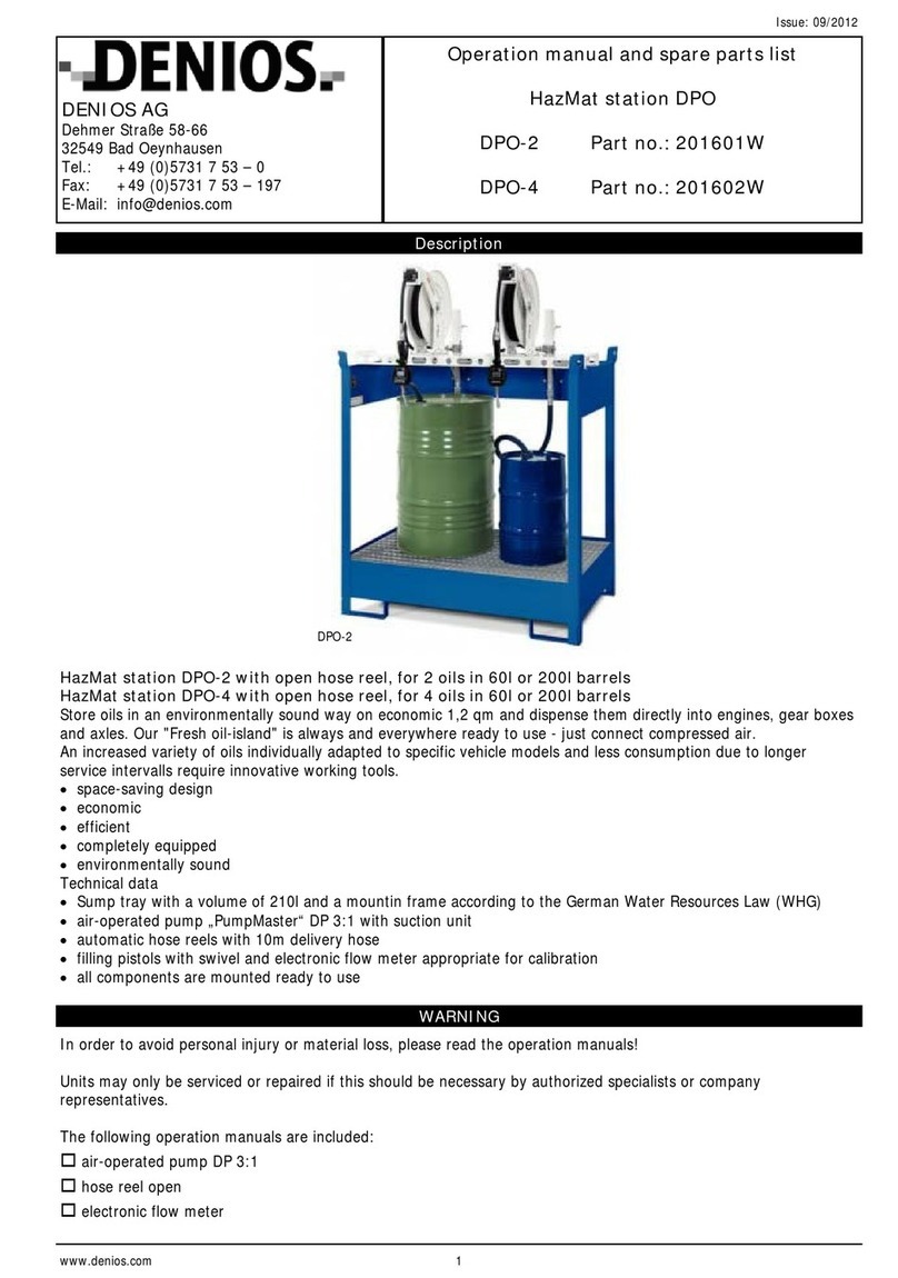 Denios HazMat DPO-2 Guide