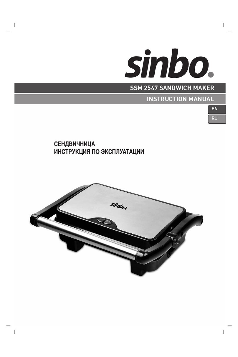 Sinbo SSM 2547 instruction manual