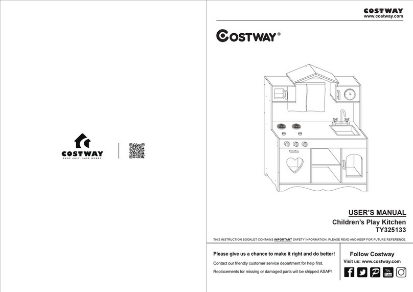 Costway TY325133 user manual Costway TY325133 user manual