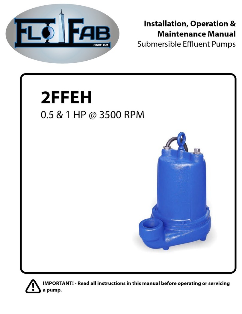 Flofab 2FFEH Installation, operation & maintenance manual