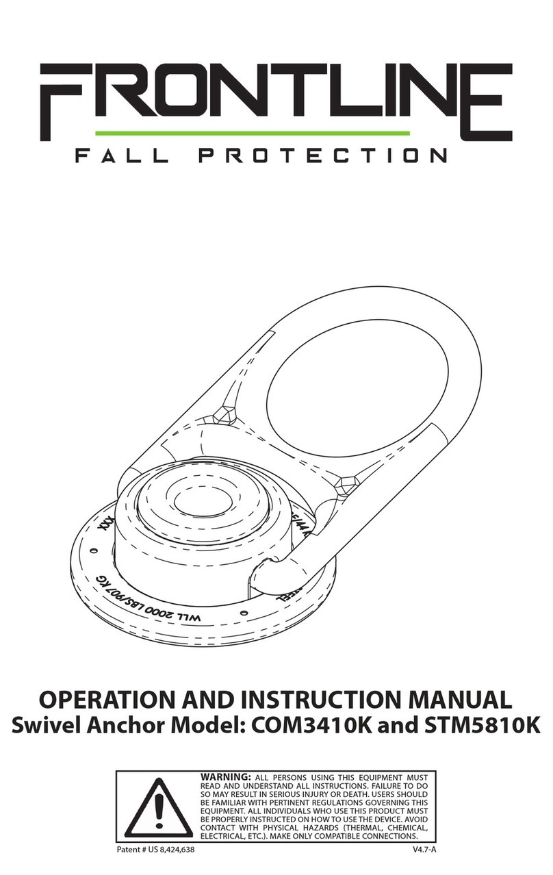 FrontLine COM3410K Operation and instruction manual