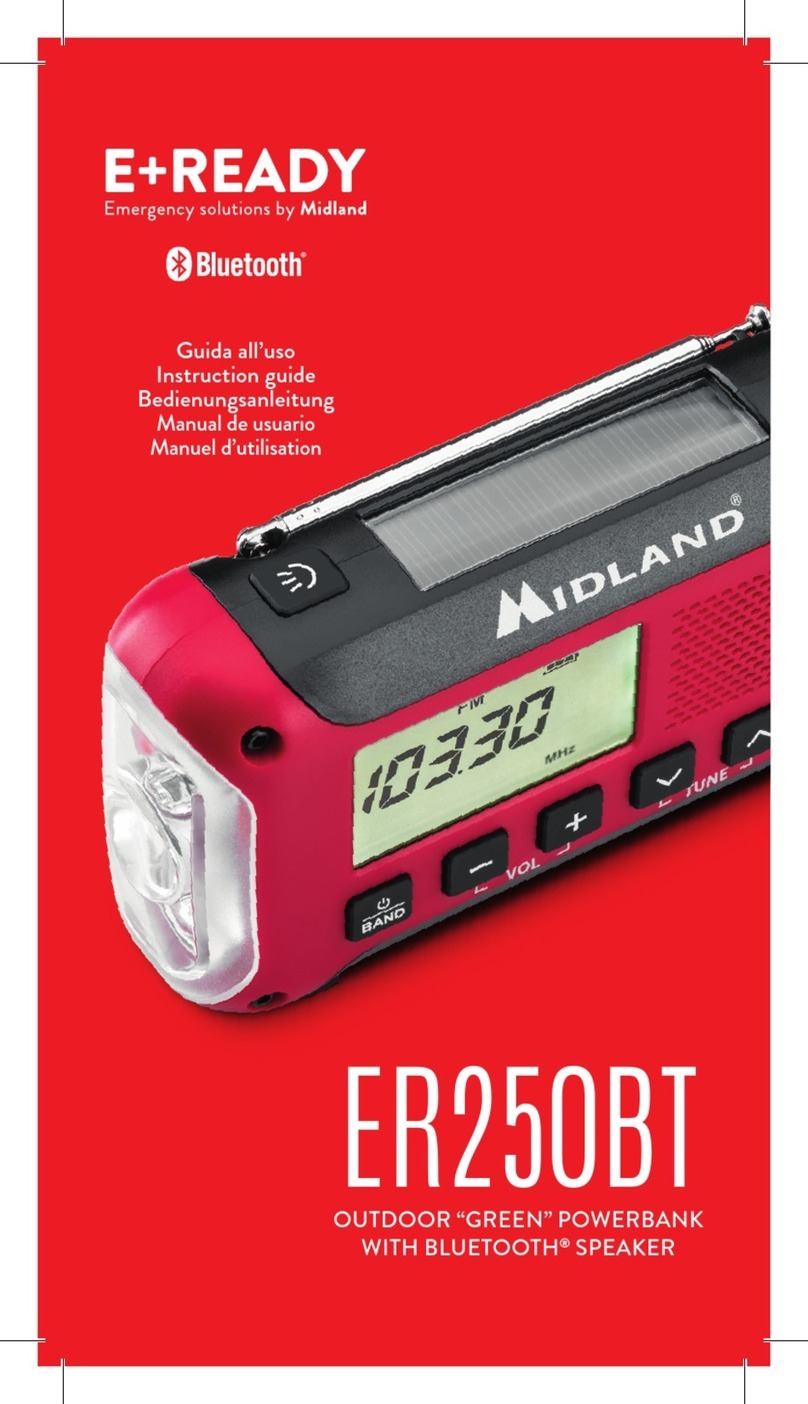 Midland ER250BT Manual