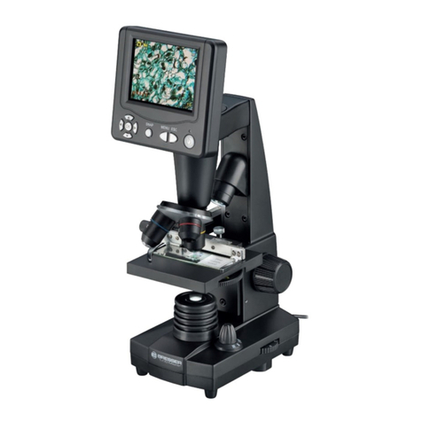 Bresser LCD STUDENT MICROSCOPE 8.9 CM User manual