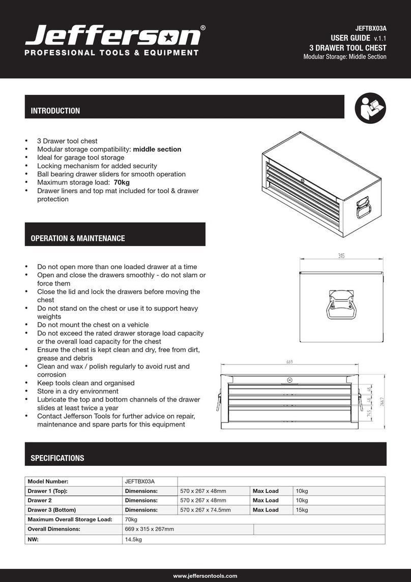 Jefferson JEFTBX03A user guide