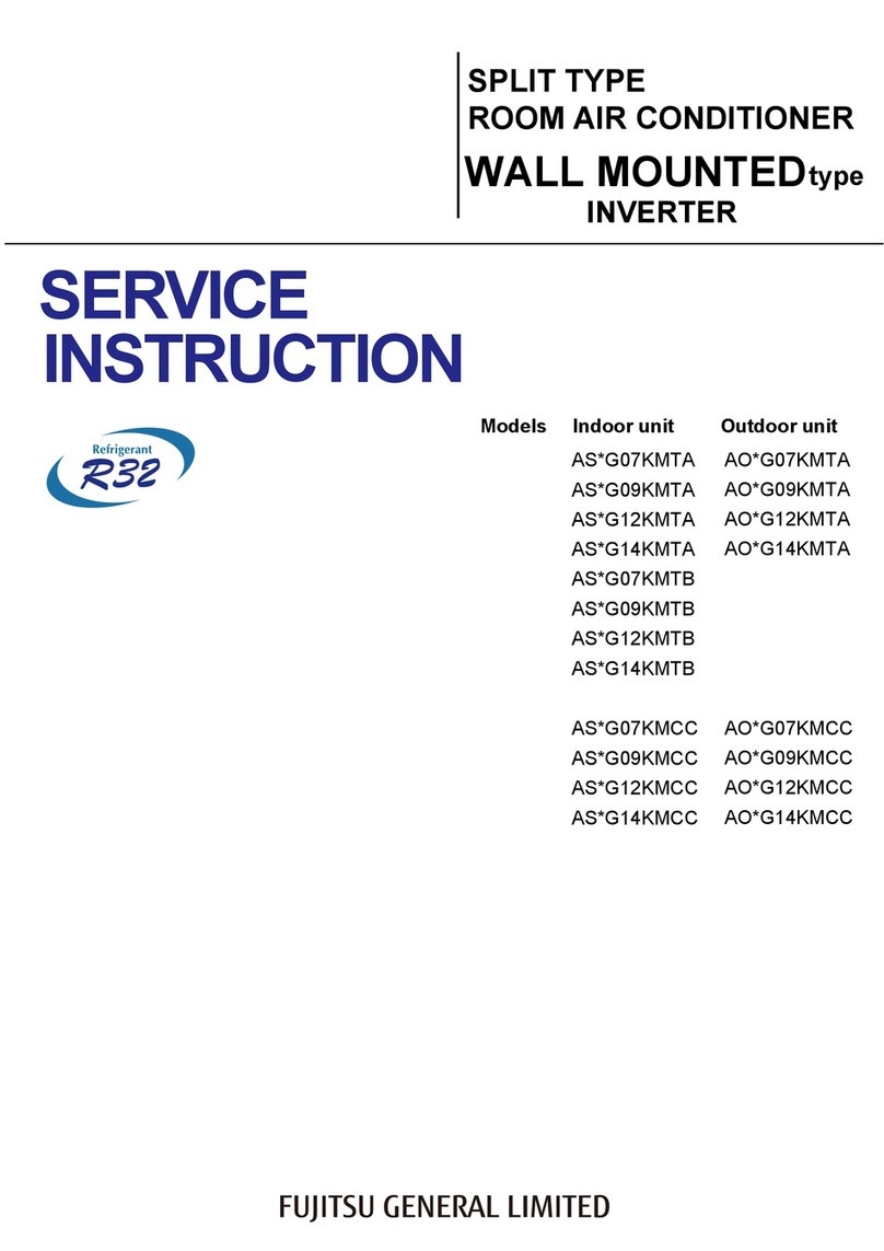 Fujitsu AS G07KMTA Series Original operating manual