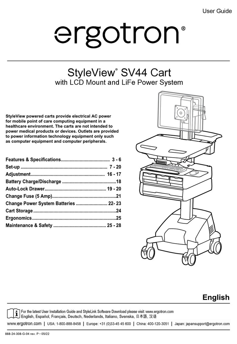 Ergotron StyleView SV44 user guide