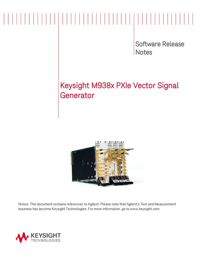 Keysight M938 Series User manual
