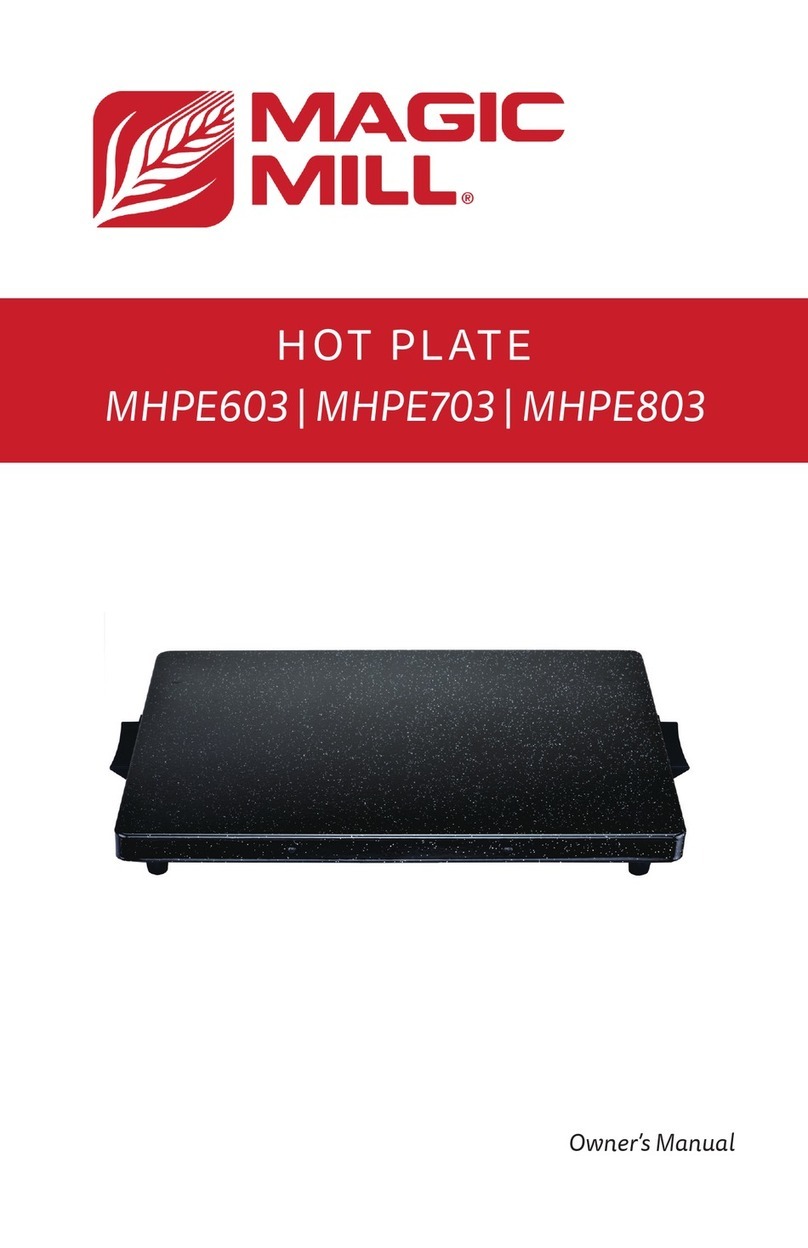 Magic mill MHPE603 owner's manual