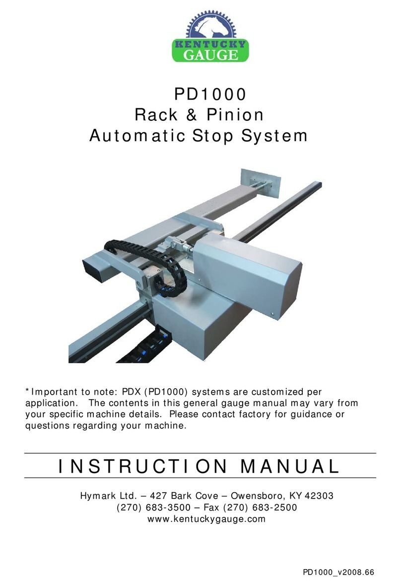 Kentucky PD1000 instruction manual