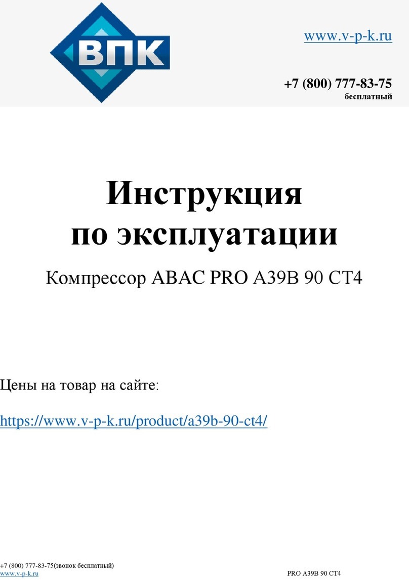 ABAC PRO A39B 90 CT4 Manual