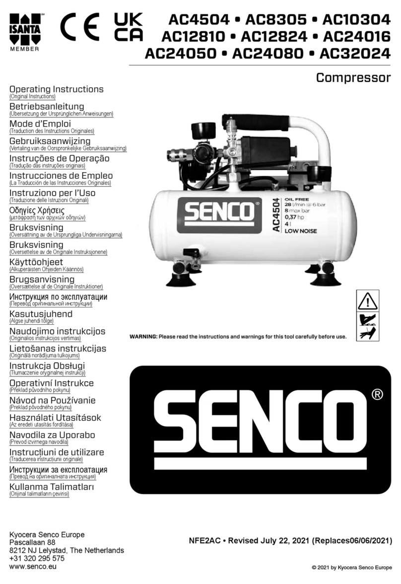 Senco AC10304 operating instructions
