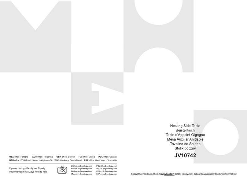 Costway JV10742 manual