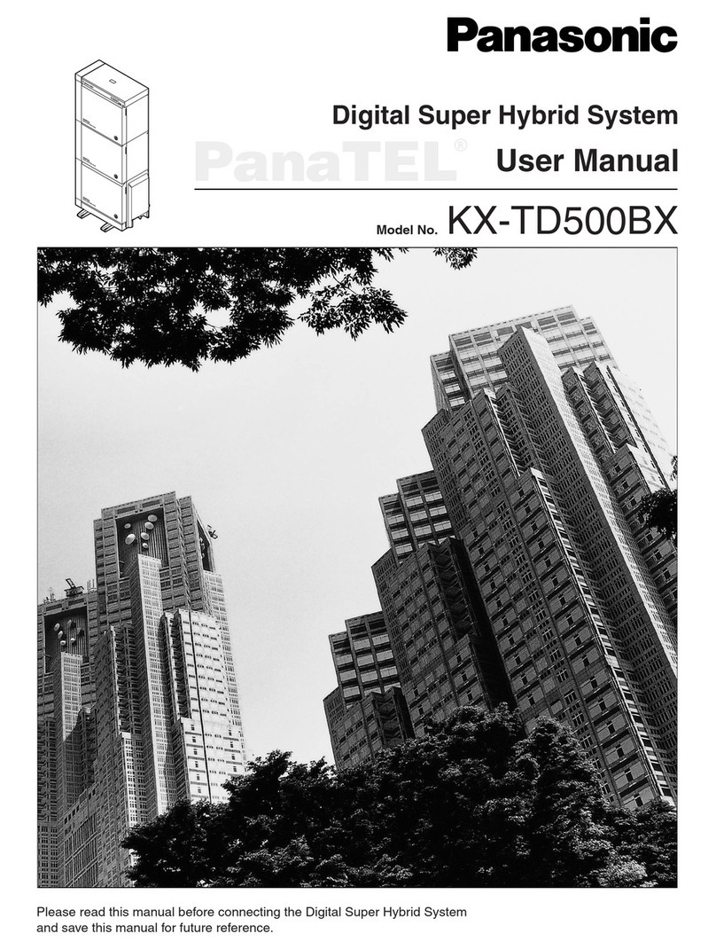 Panasonic KX-TD500BX user manual