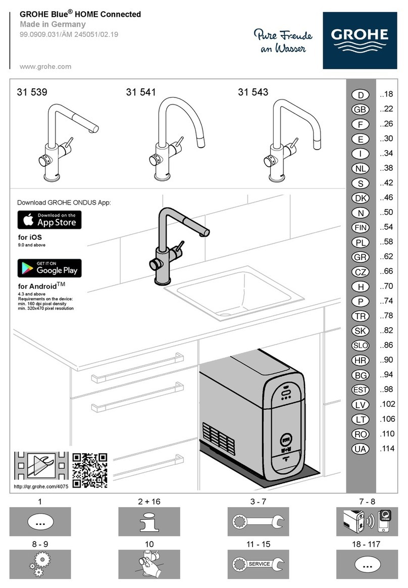 Grohe 31 539 User manual