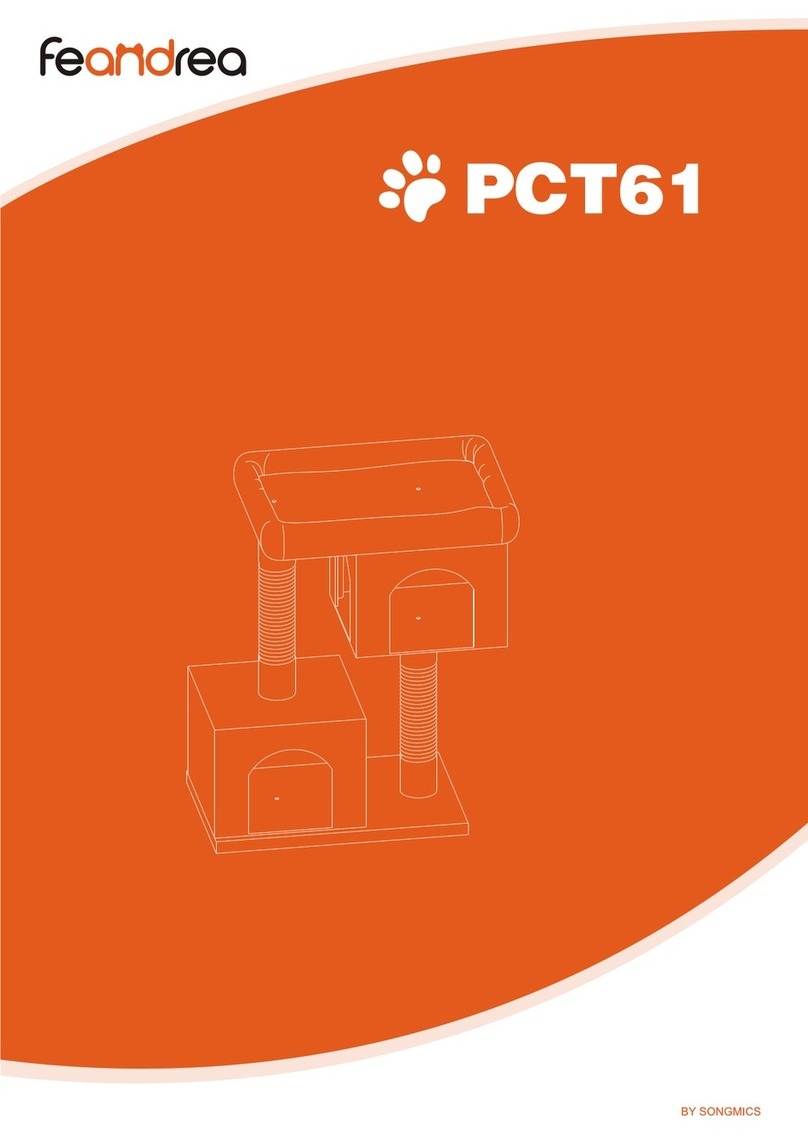 Songmics feandrea PCT61 quick start guide