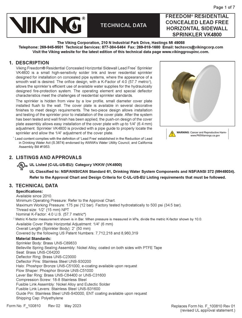 Viking FREEDOM VK4800 Instruction manual