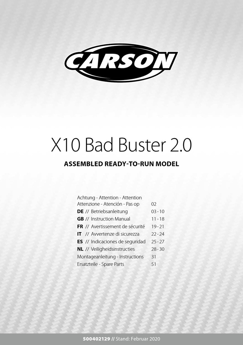 Carson X10 Bad Buster 2.0 User manual
