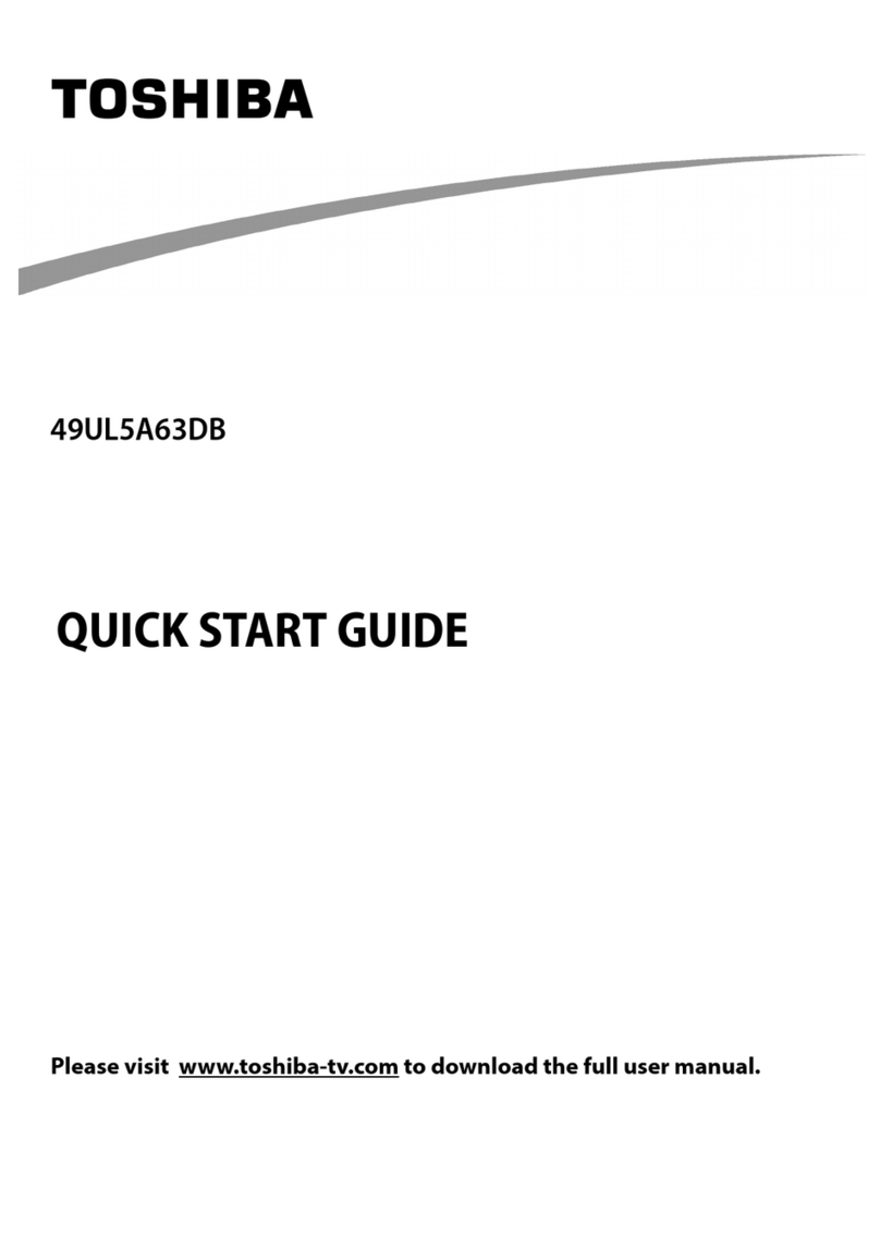 Toshiba 49UL5A63DB User manual