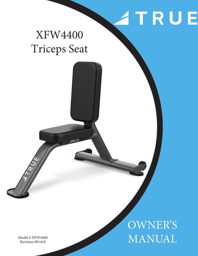 True XFW4400 owner's manual