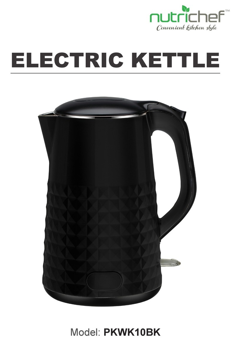 NUTRICHEF PKWK10BK quick start guide
