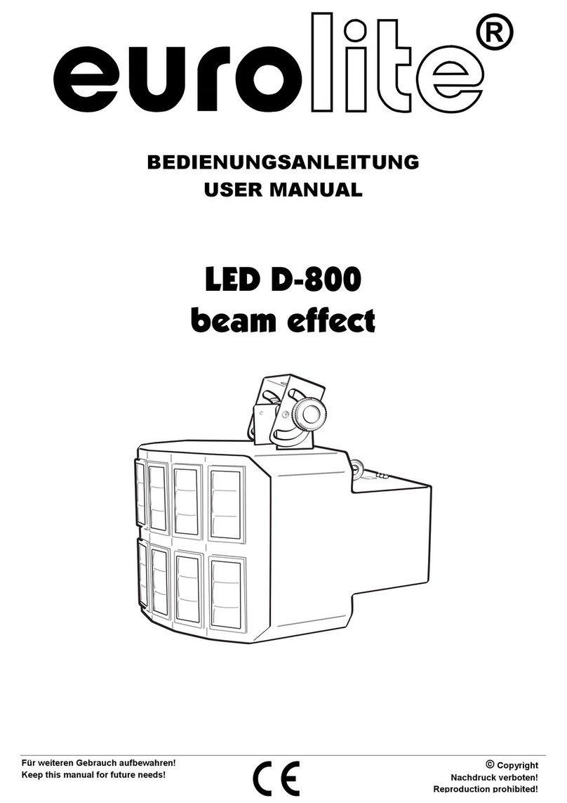 EuroLite LED D-800 user manual EuroLite LED D-800 user manual