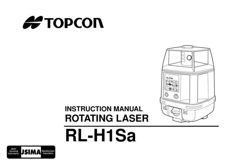 Topcon RL-H1Sa instruction manual
