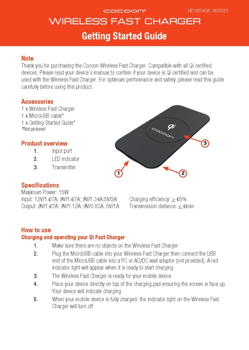 Cocoon HE190045A Getting started guide
