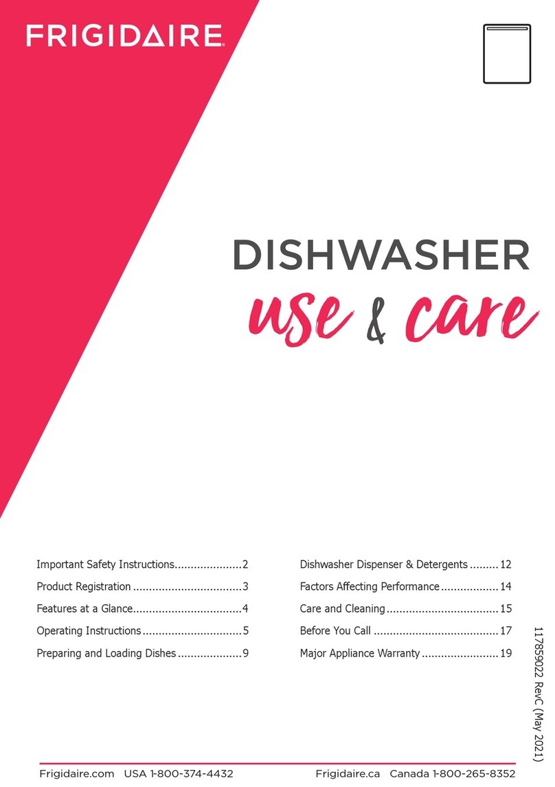 Frigidaire FDSP4501AS use & care