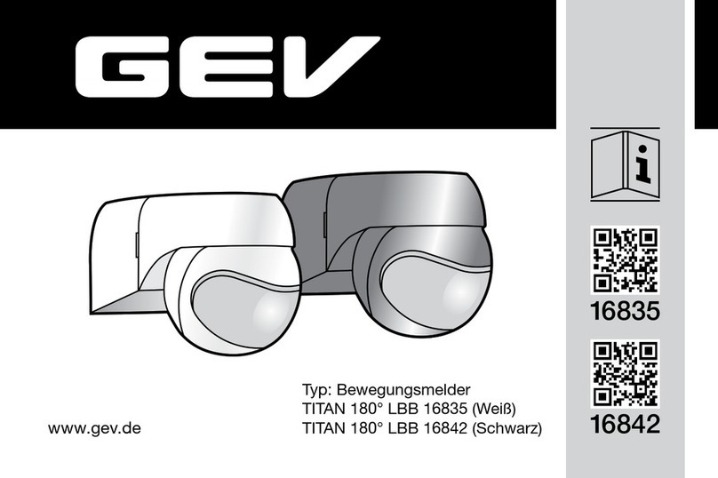 GEV TITAN 180 LBB 16835 manual