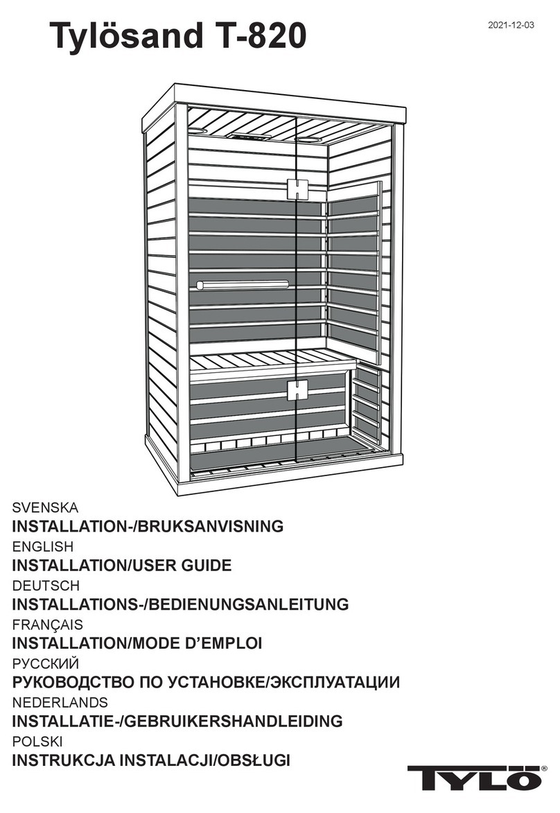 Tylo Tylosand T-820 Operation manual